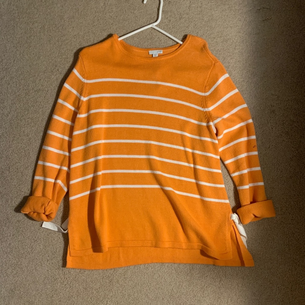 NWT Orange Trendy Sweater
